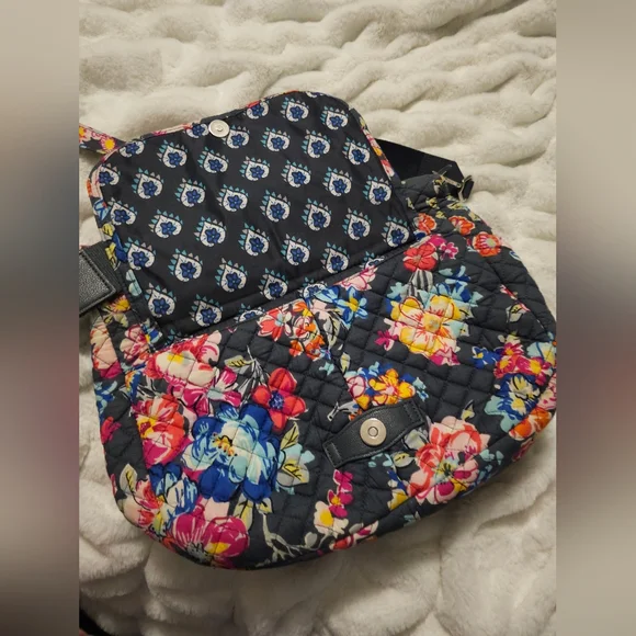 EUC Vera Bradley Carson Shoulder Crossbody Bag And RFID Georgia Wallet - Picture 4 of 8